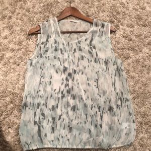 Set of 4 Tops, Ricki‘s, M, pink, mint and two with patterns, sleeveless, V Neck